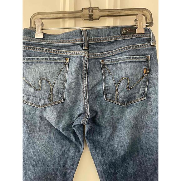 Citizens of Hunanity Ingrid 002 stretch low waist flare jeans 28 - Picture 5 of 5